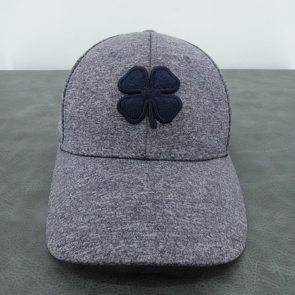Black Clover Other - Black Clover‎ Hat Cap Mens S/M Gray Stretch Performance Lucky Clover Golf